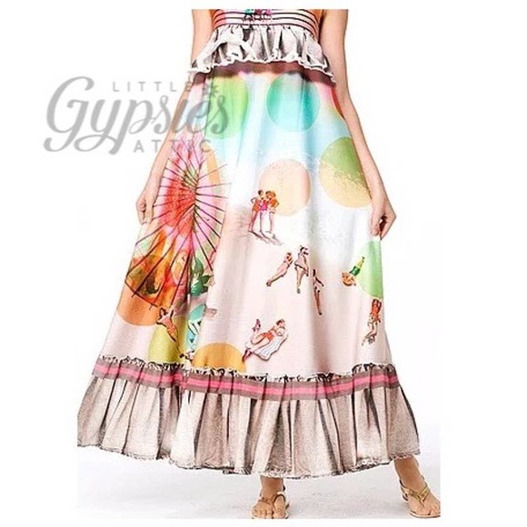 The Artist Retro 50s Maxi Dress - Picture 6 of 14